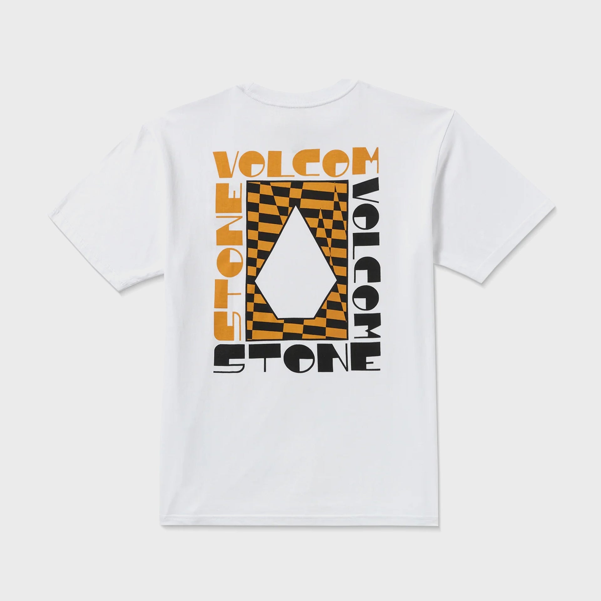 Volcom Mens Cornerstone T-Shirt - White - ManGo Surfing