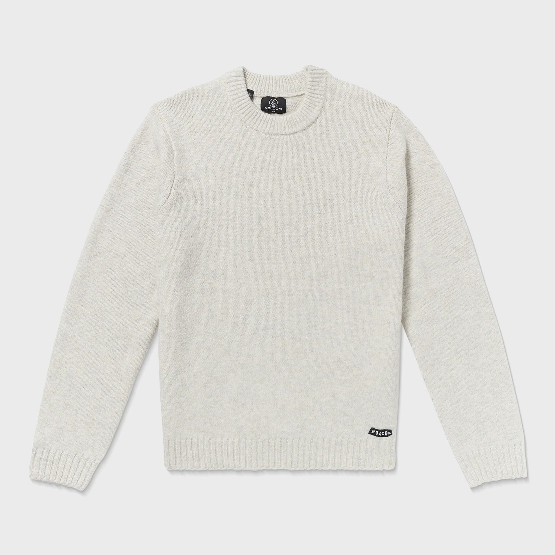 Volcom Mens Edmonder Sweater - Dirty White - ManGo Surfing