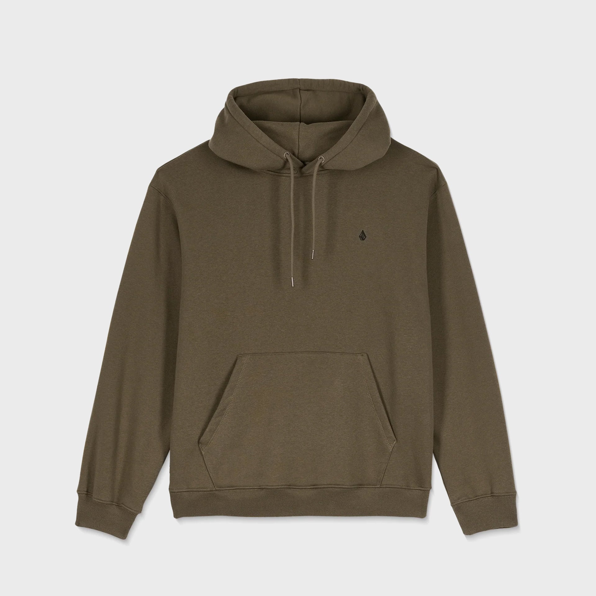 Volcom Mens Single Stone Hoodie - Sage Leaf - ManGo Surfing