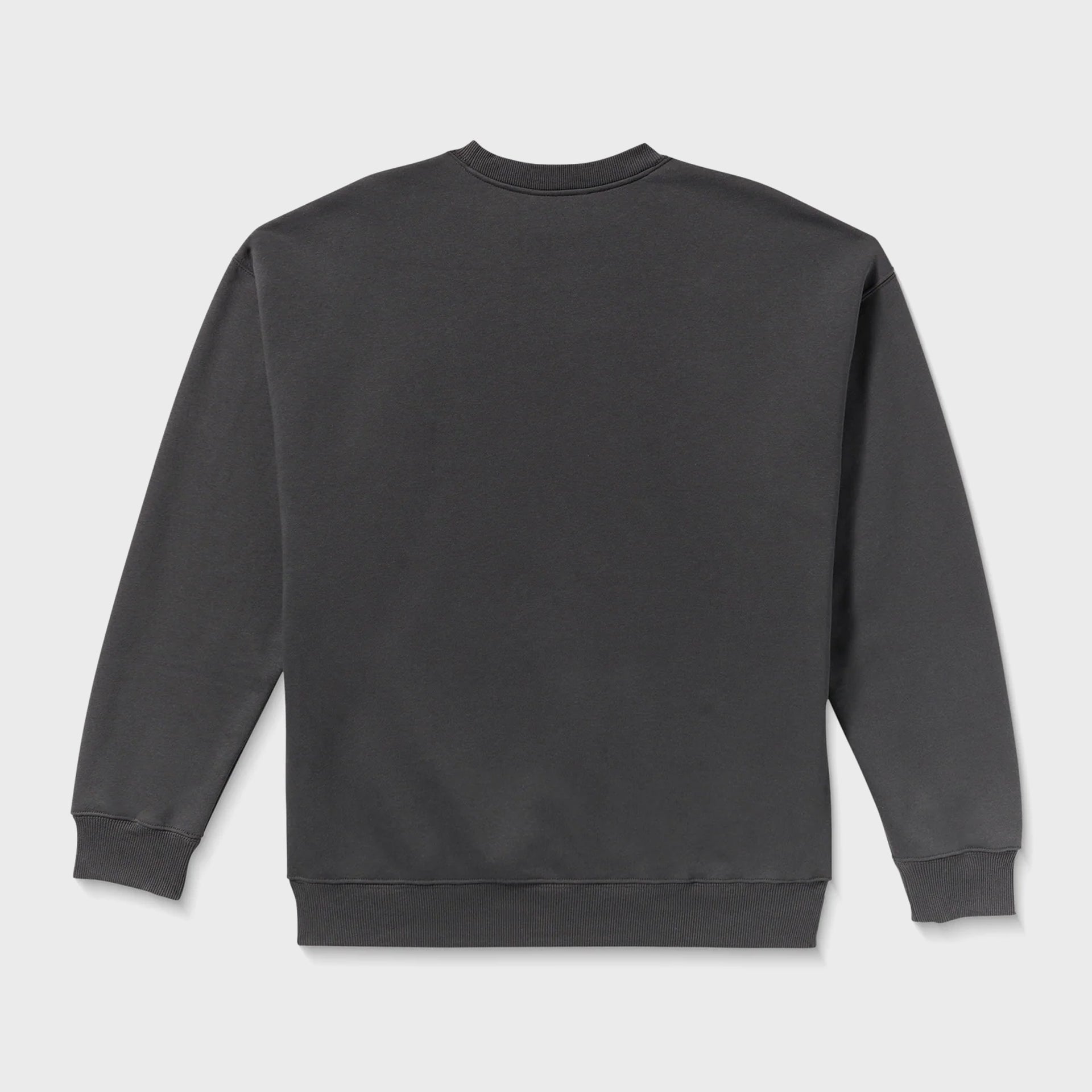 Volcom Mens Single Stone Sweatshirt - Asphalt Black - ManGo Surfing