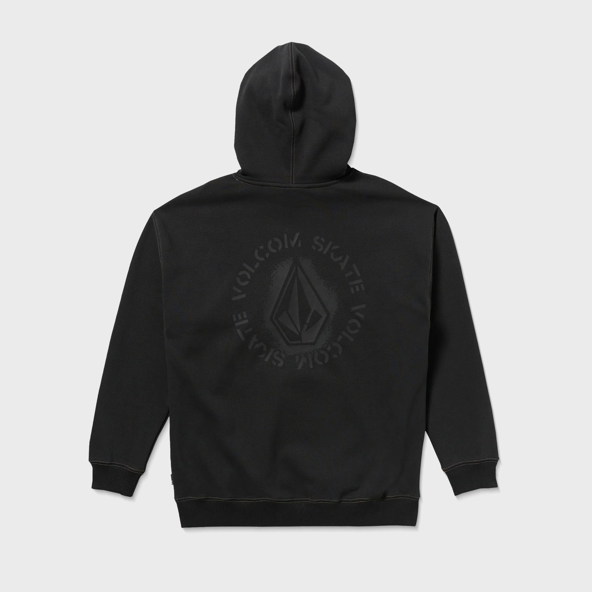 Volcom Mens Skidder Hoodie - Black - ManGo Surfing