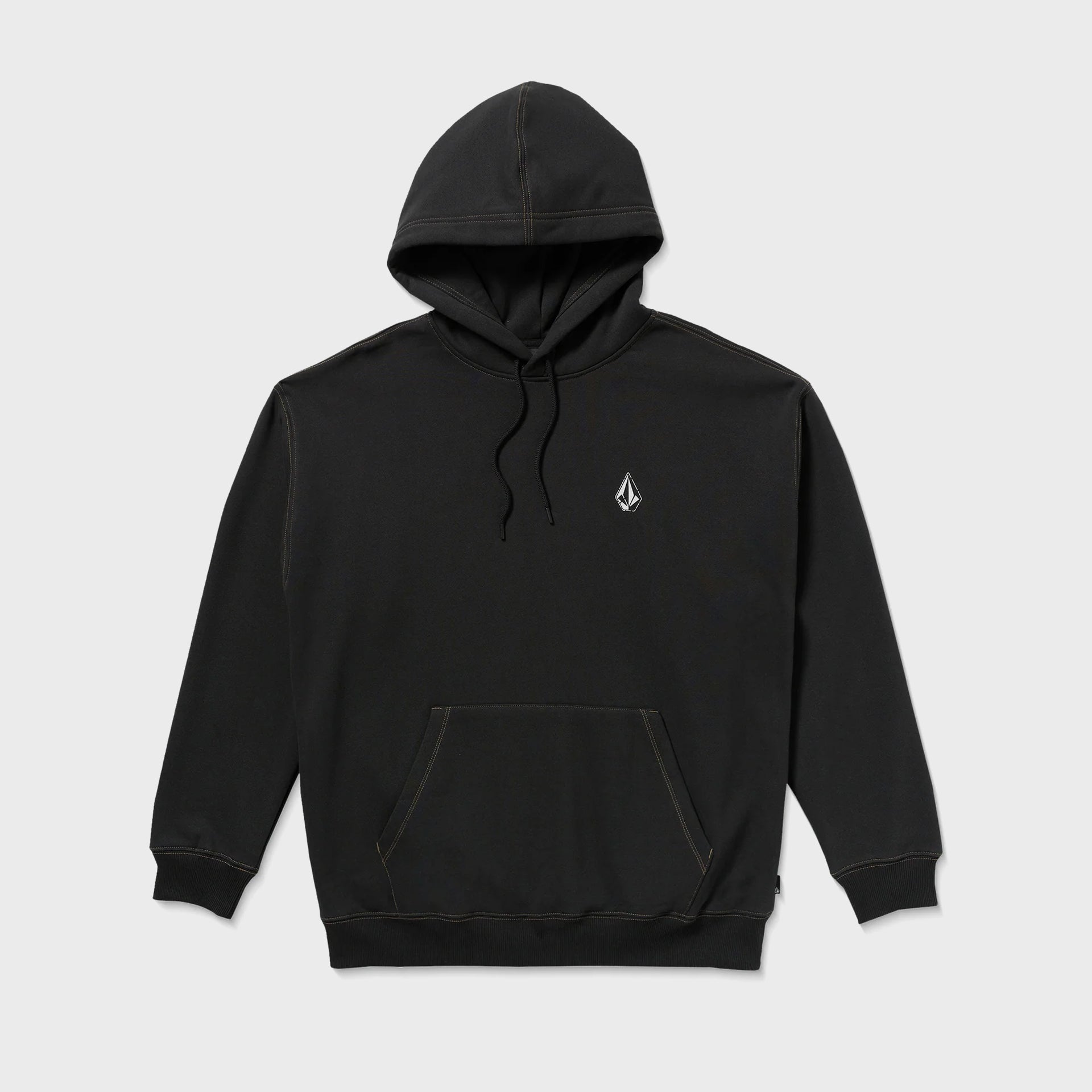 Volcom Mens Skidder Hoodie - Black - ManGo Surfing