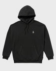 Volcom Mens Skidder Hoodie - Black - ManGo Surfing