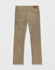 Volcom Mens Solver 5 Pocket Corduroy Trousers - Brindle - ManGo Surfing