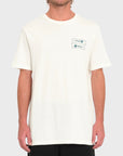 Volcom Mens System Error T-Shirt - Off White