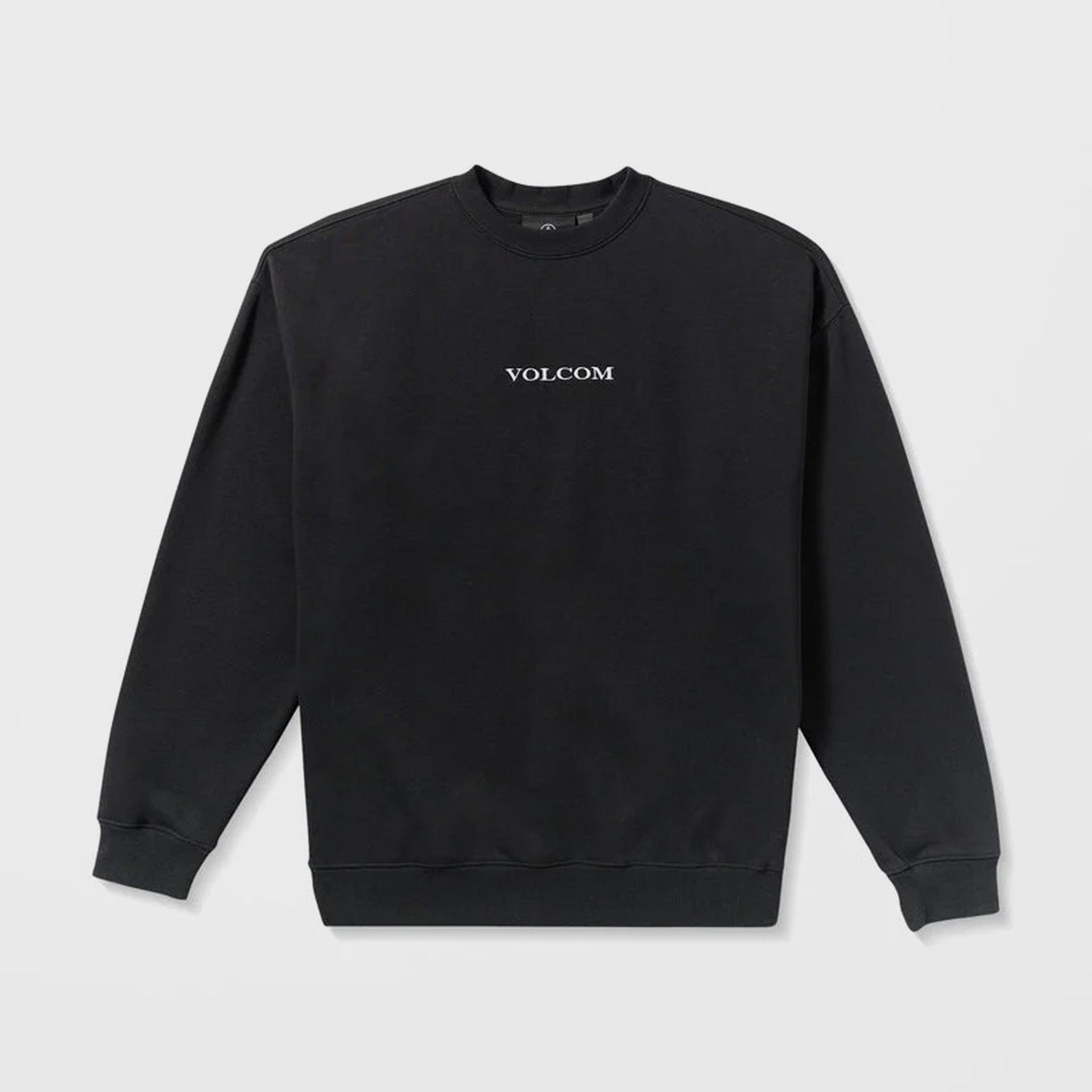 Volcom Mens Volcom Stone Sweatshirt - Black - ManGo Surfing