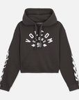 Volcom Womens 1991 Mini Hoodie - Vintage Black - ManGo Surfing