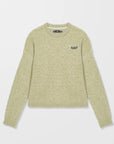 Volcom Womens Bubble Tease Sweater - Green Tea - ManGo Surfing