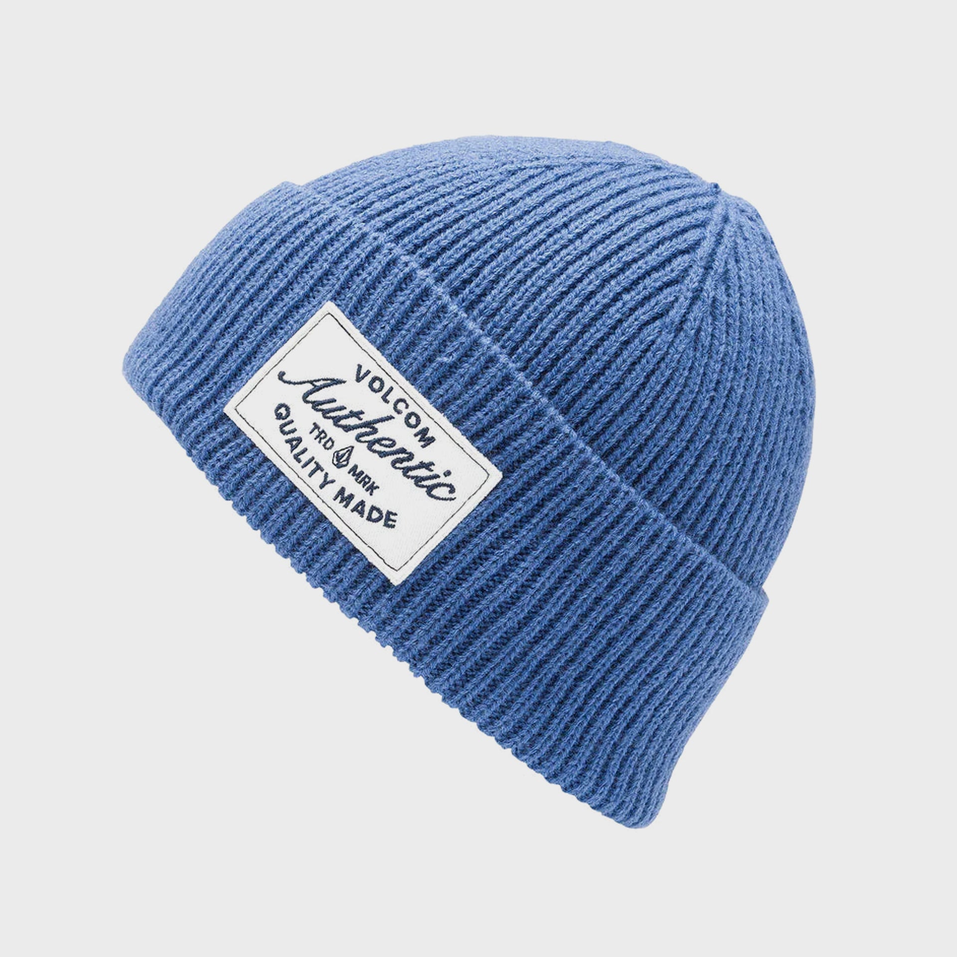 Volcom Womens Full Cut Work Beanie - One Size - Royal - ManGo Surfing