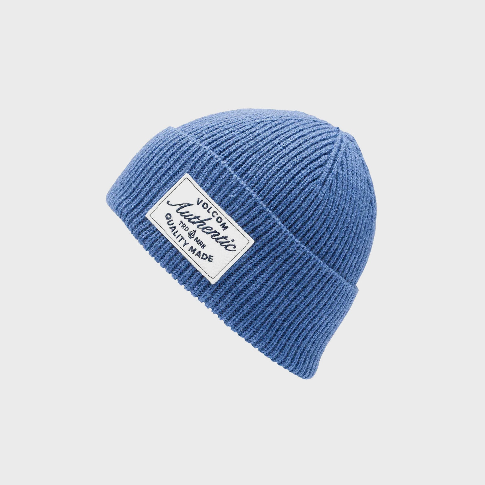 Volcom Womens Full Cut Work Beanie - One Size - Royal - ManGo Surfing