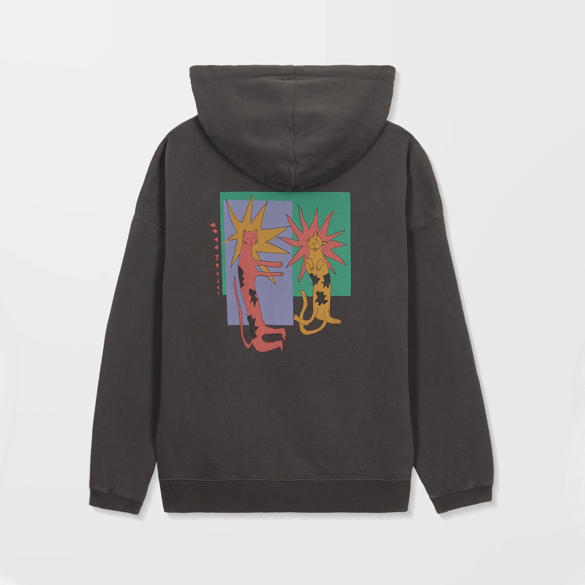 Volcom Womens Radical Daze Hoodie - Black - ManGo Surfing