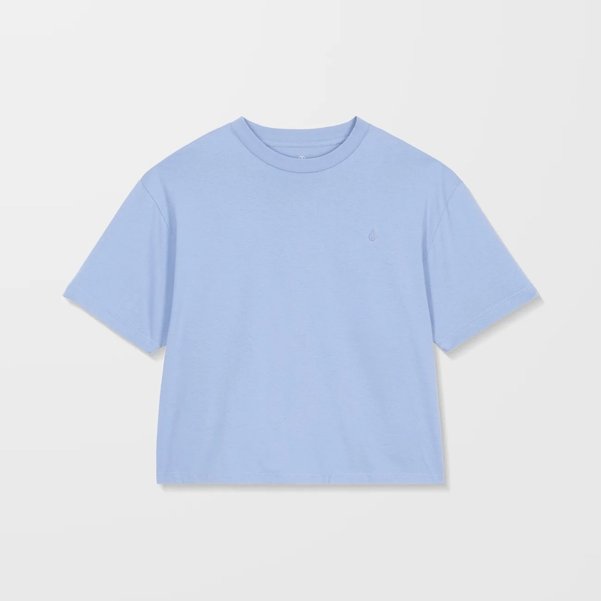 Volcom Womens Stone Blanks Up T-Shirt - Carolina Blue - ManGo Surfing