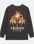 Volcom Womens Stone Magic Crew Sweatshirt - Vintage Black - ManGo Surfing
