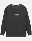 Volcom Womens Stone Magic Crew Sweatshirt - Vintage Black - ManGo Surfing
