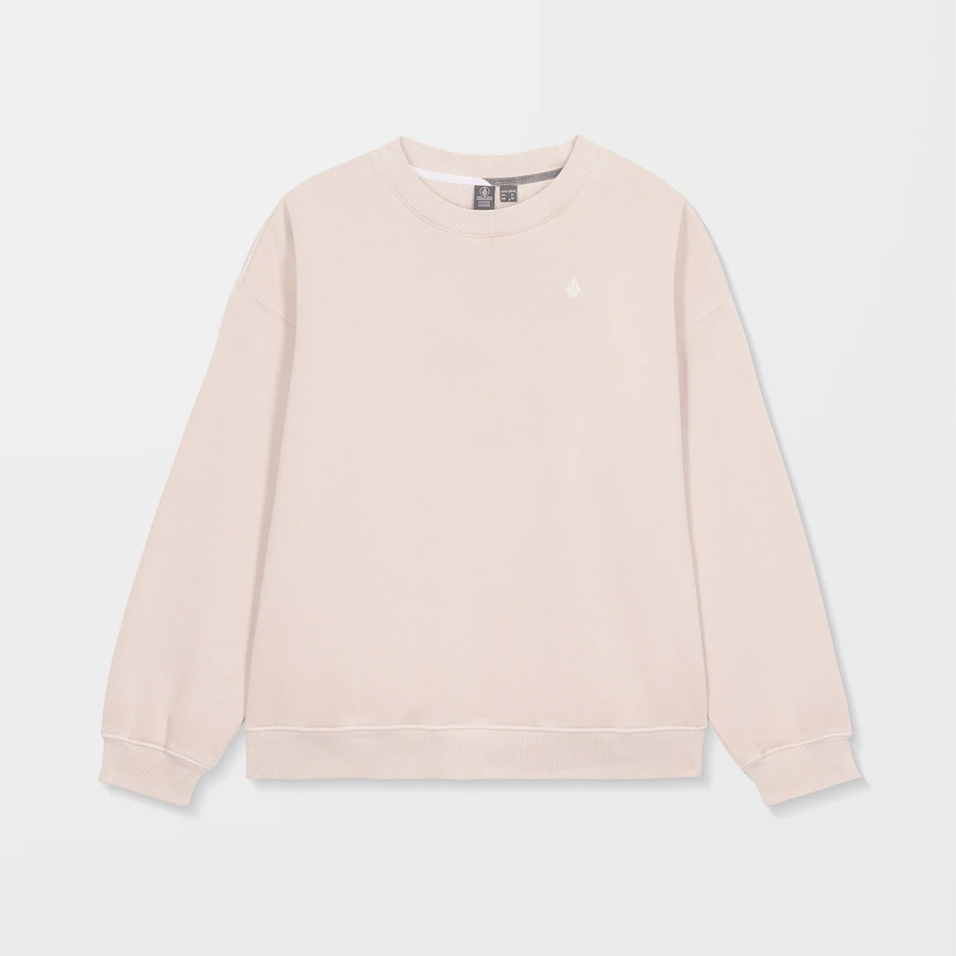 Volcom Womens Stone Soft Sweatshirt - Khakiest - ManGo Surfing