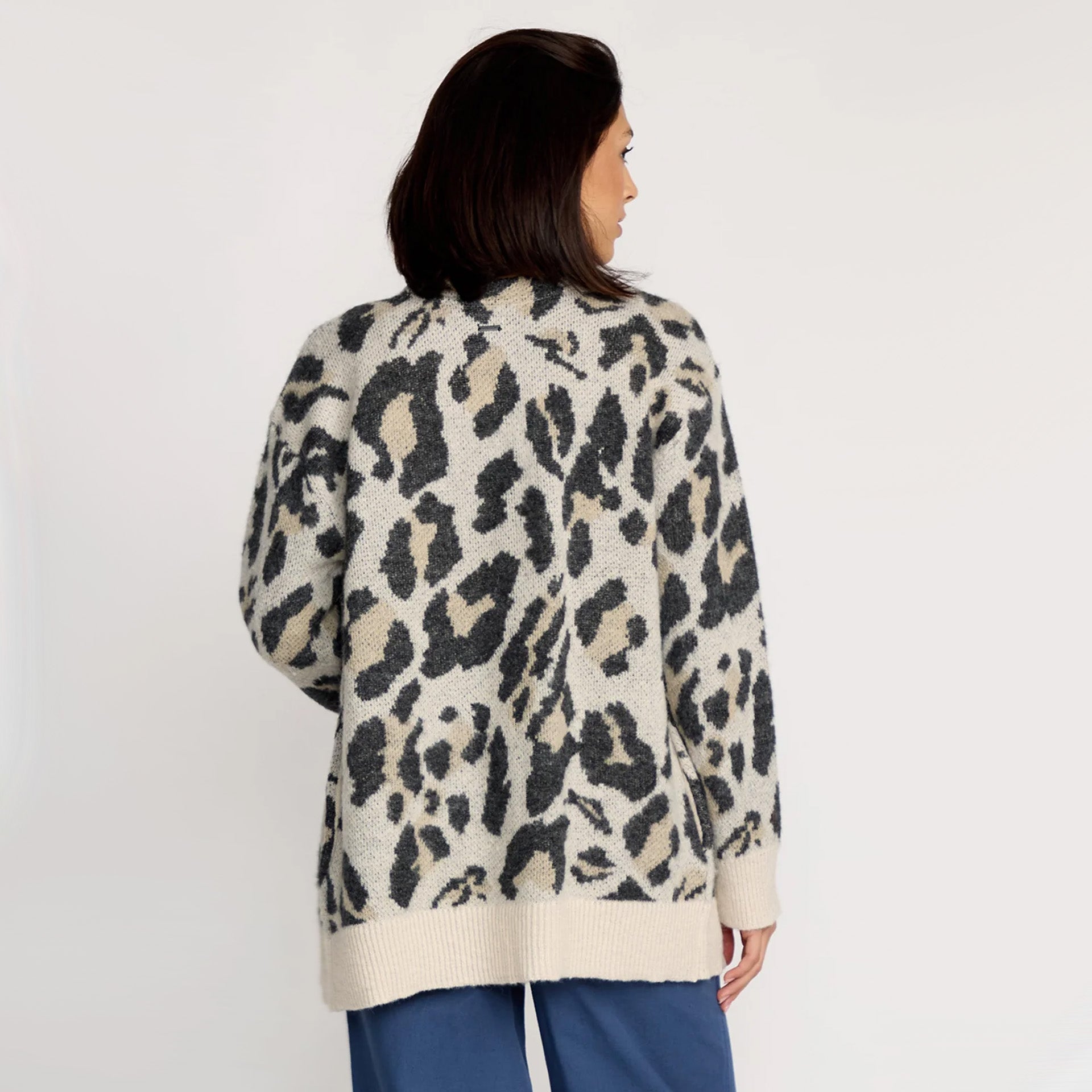 Volcom Womens Wylding Out Cardigan - Animal Print - ManGo Surfing