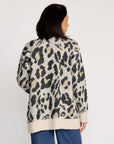 Volcom Womens Wylding Out Cardigan - Animal Print - ManGo Surfing