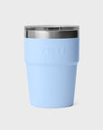 Yeti Rambler 16oz (475 ml) Stackable Cup - Big Sky Blue - ManGo Surfing
