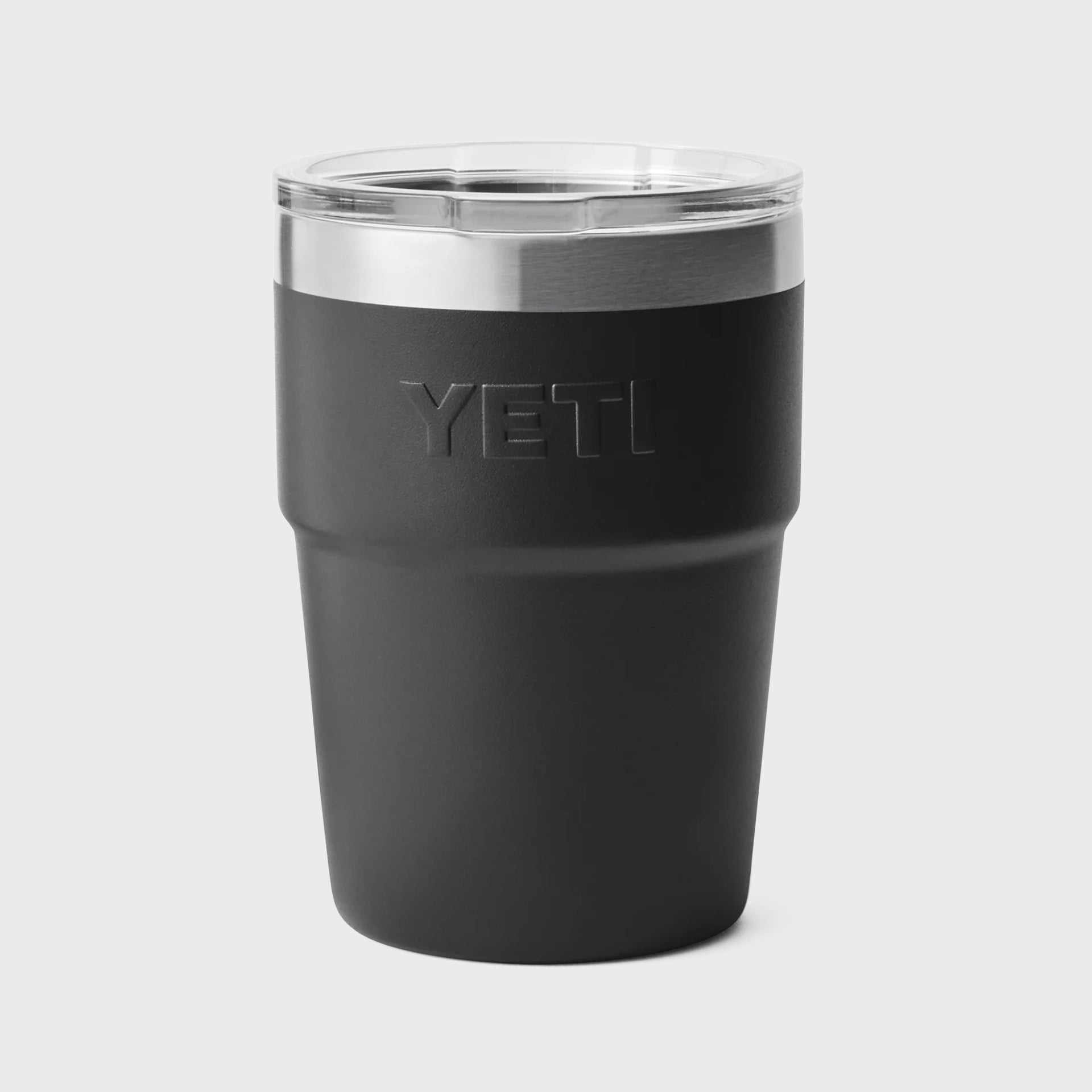 Yeti Rambler 16 Oz (475 ML) Stackable Cup - Black - ManGo Surfing