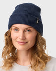 Yeti Badge Beanie Hat - One Size - Navy