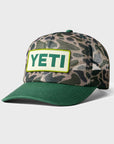 Yeti Camo Mesh Hat - One Size - Green