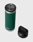 Yeti Rambler 18oz (532 ml) Bottle - Black Forest Green - ManGo Surfing