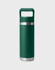 Yeti Rambler 18oz (532 ml) Straw Bottle - Black Forest Green - ManGo Surfing