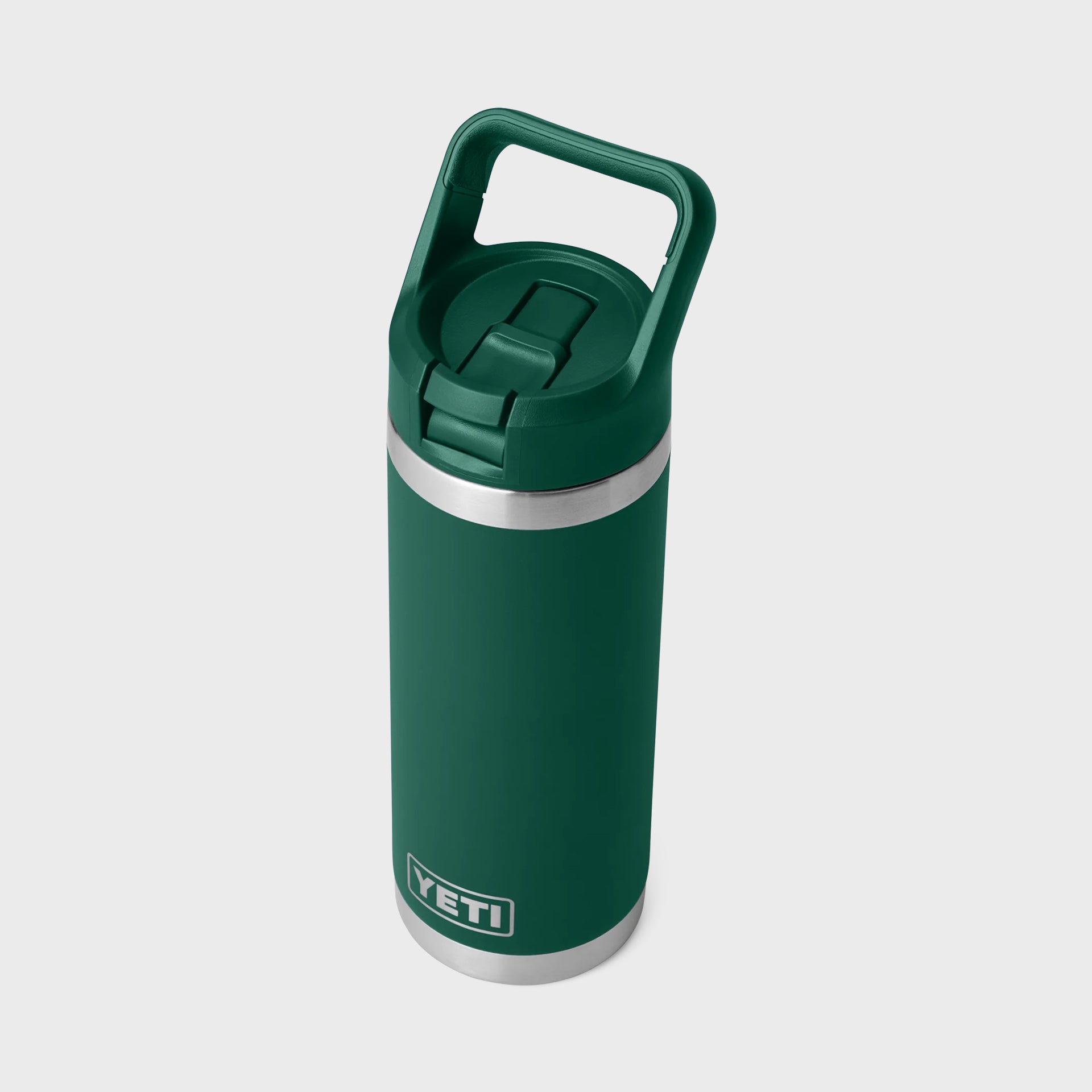 Yeti Rambler 18oz (532 ml) Straw Bottle - Black Forest Green - ManGo Surfing