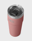 Yeti Rambler 20oz (591 ml) Stackable Cup - Sandstone Pink