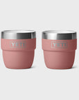 Yeti Rambler 4oz Stackable Espresso Cups (2 Pack) - Sandstone Pink