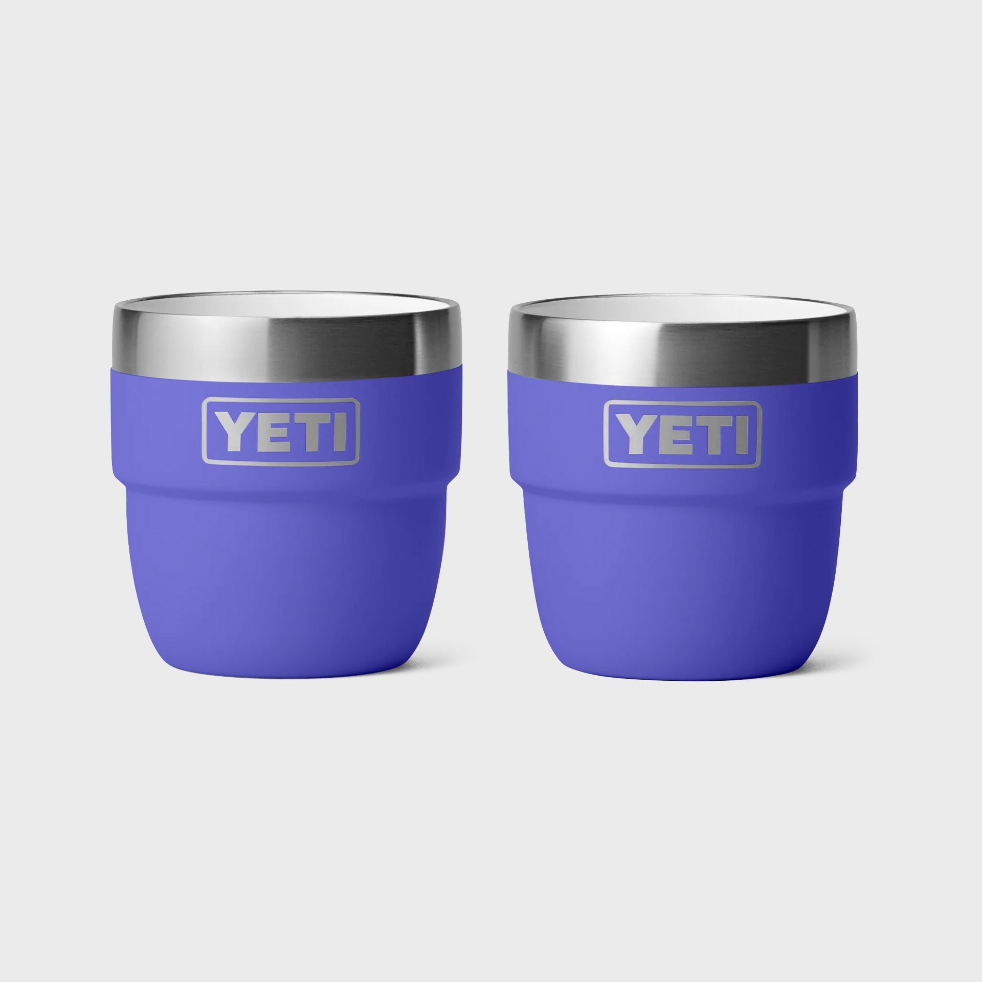 Yeti Rambler 4oz Stackable Espresso Cups (2 Pack) - Ultramarine Violet - ManGo Surfing