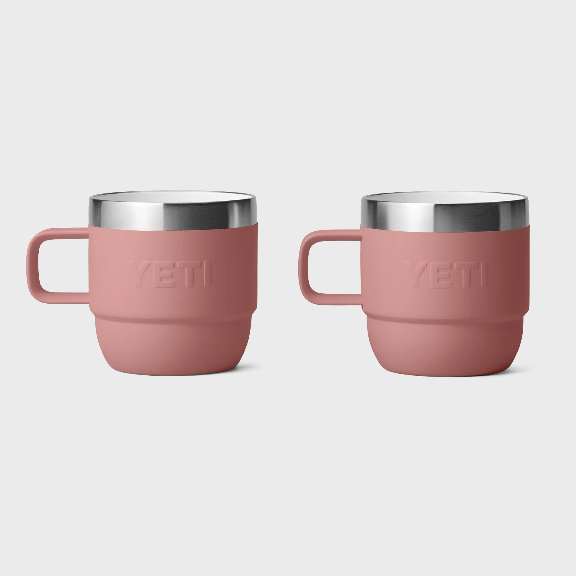 Yeti Rambler 6oz Stackable Espresso Mugs (2 Pack) - Sandstone Pink