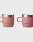 Yeti Rambler 6oz Stackable Espresso Mugs (2 Pack) - Sandstone Pink