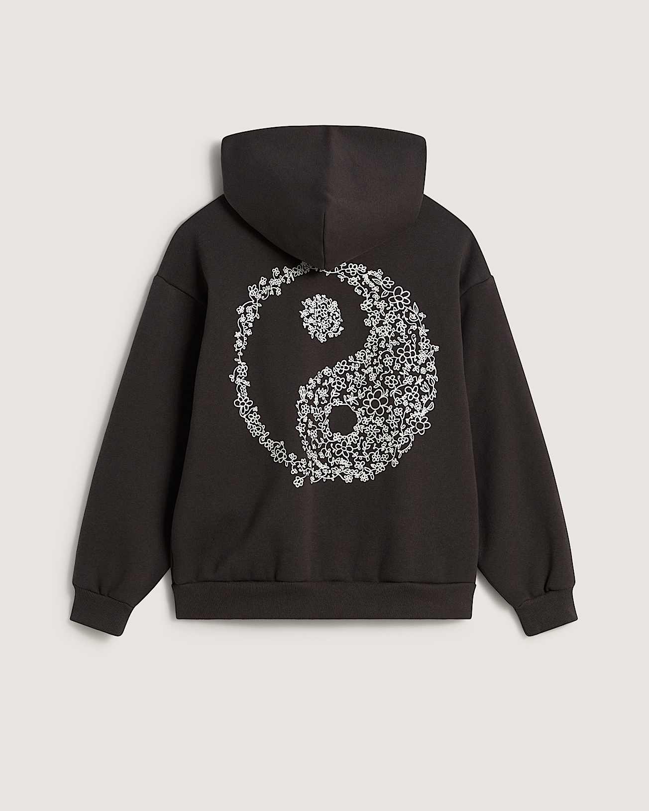 Vans Womens Yin and Yang Pullover Hoodie - Faded Black