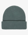 Billabong Mens Arcade Skull Fit Cuffed Beanie Hat - One Size - Grey Green