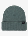Billabong Mens Arcade Skull Fit Cuffed Beanie Hat - One Size - Grey Green