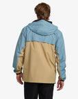 Billabong Mens Transport Waterproof Windbreaker Jacket - Glacier Blue