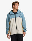 Billabong Mens Transport Waterproof Windbreaker Jacket - Glacier Blue