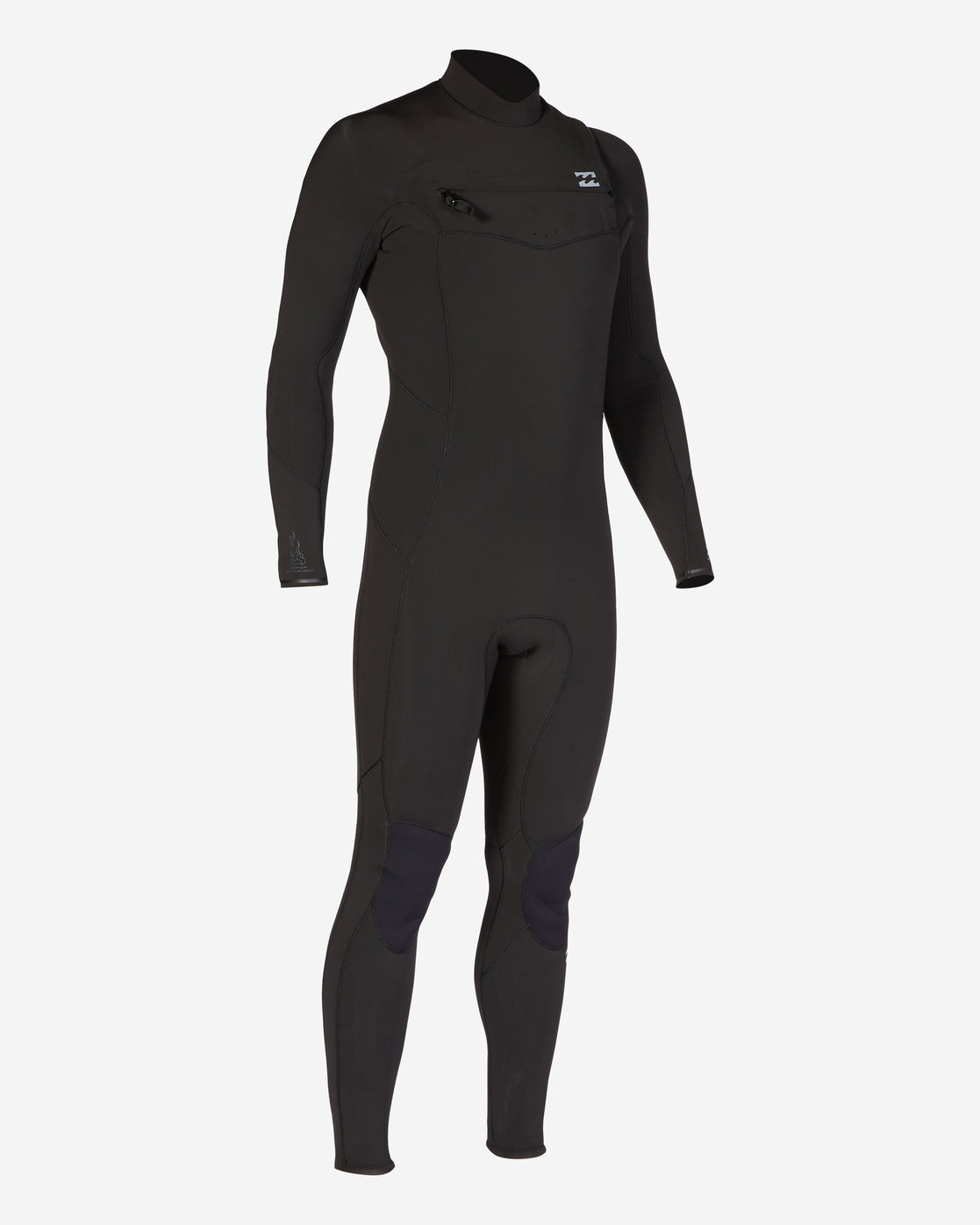 Billabong Mens 5/4mm Absolute Chest Zip Wetsuit - Black