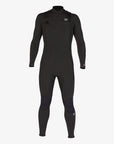 Billabong Mens 5/4mm Absolute Chest Zip Wetsuit - Black