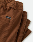 Brixton Everyday Corduroy Shorts - Tobacco Brown