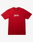 Quiksilver Mens Impaired Logo DNA T-Shirt - Salsa