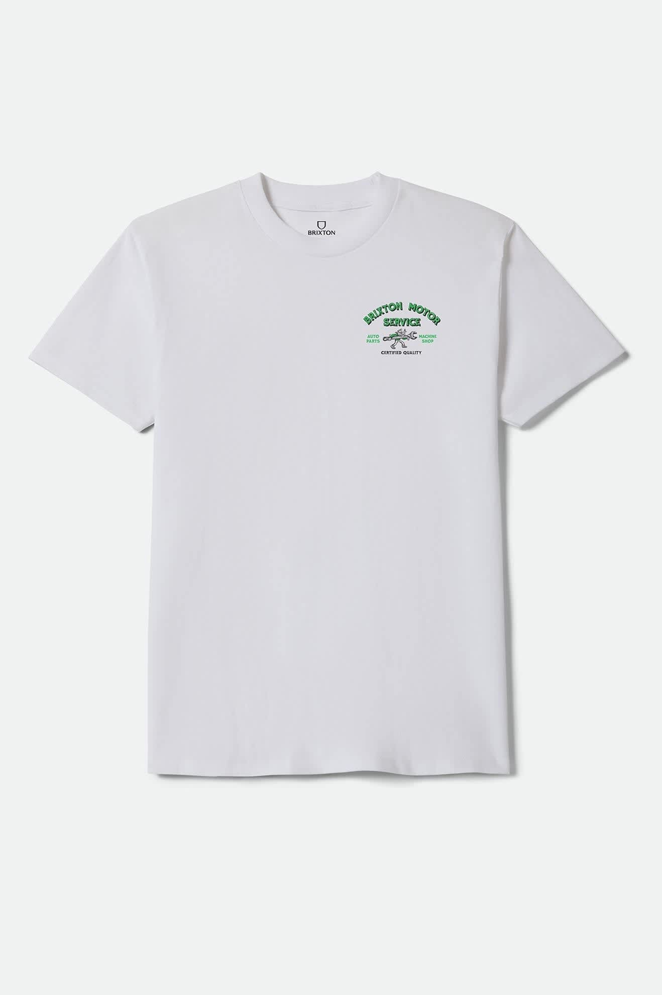Brixton Dyson Standard T-Shirt - White