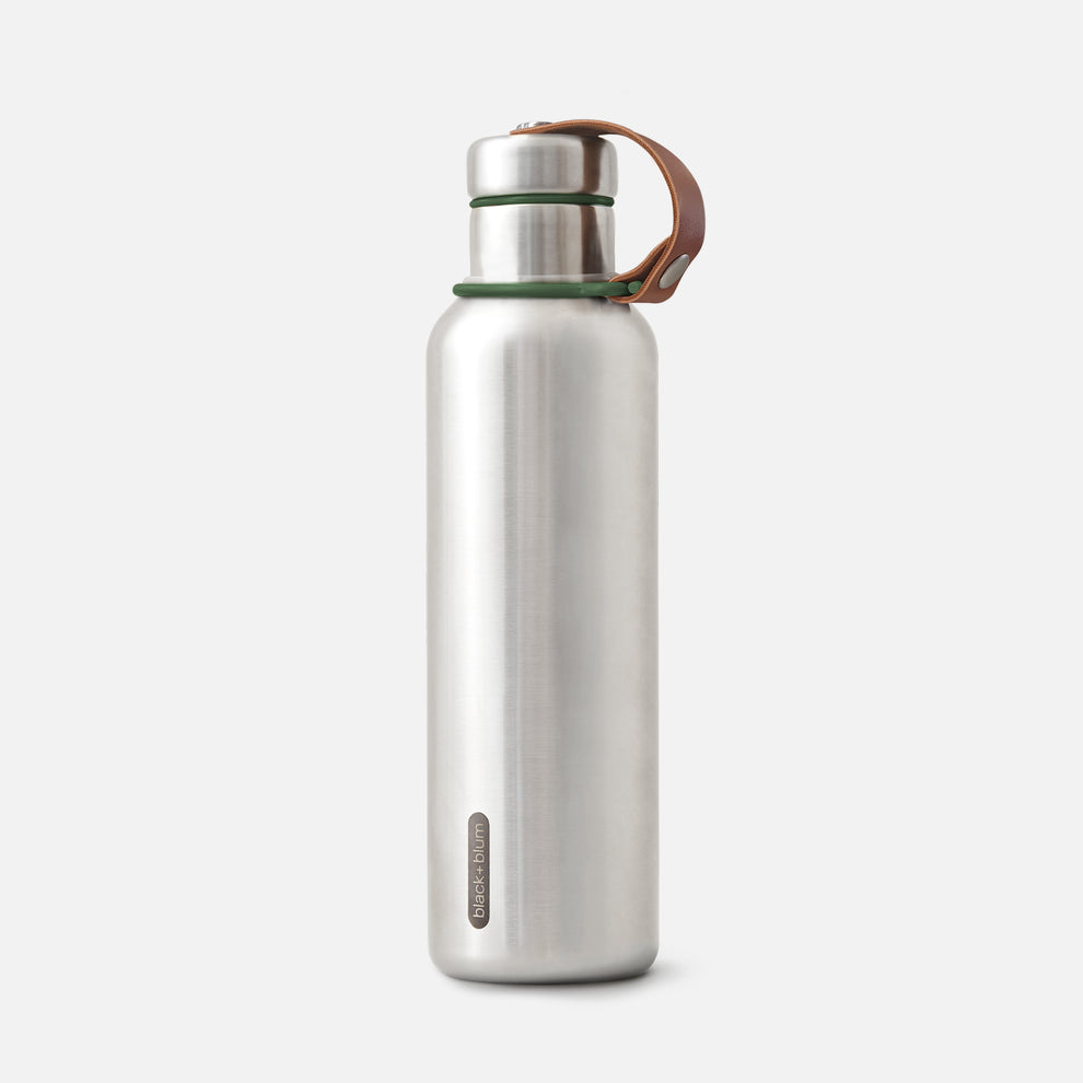 Black &amp; Blum Insulated Water Bottle (Large) - Olive - ManGo Surfing