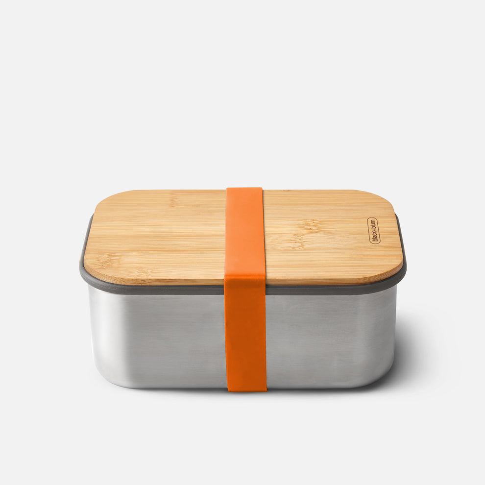 Black & Blum Stainless Steel Lunch Box (1.25L) - Orange - ManGo Surfing