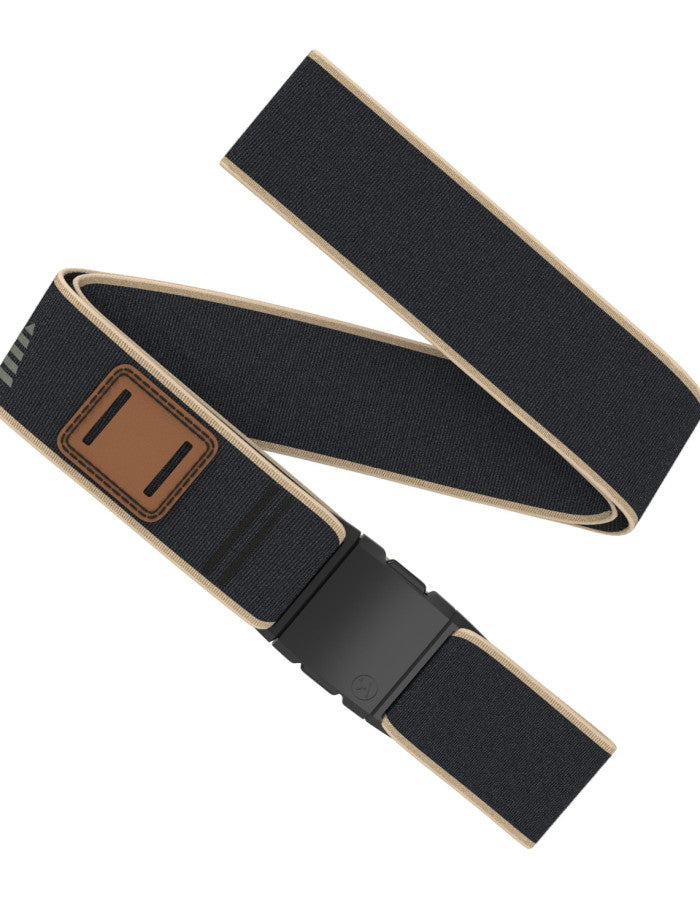 Arcade Blackwood A2 Stretch Belt - One Size - Black/Sand - ManGo Surfing