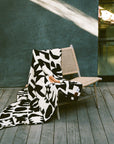 Slowtide Upton Plush Knit Throw Blanket - Black