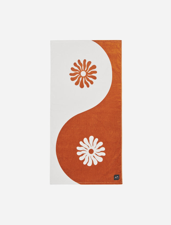 Slowtide Botanical Balance Beach Towel - Brush - ManGo Surfing