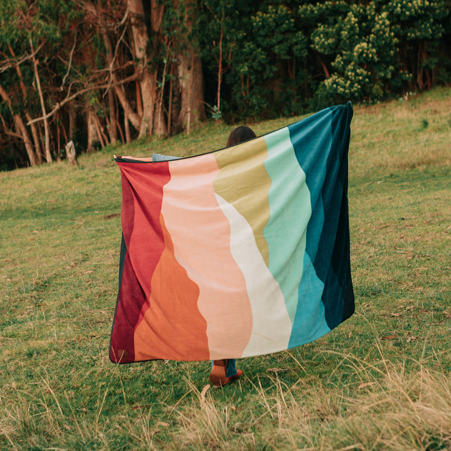 Slowtide Haleakala Camp Blanket - Multicoloured