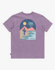 Billabong Boys Sundown T-Shirt (8-16 Yrs) - Lavender